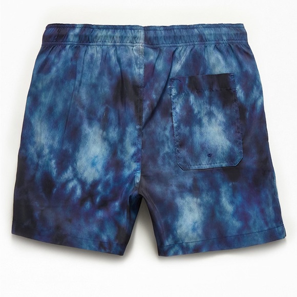 Death Row men’s Tie Dyed 15" Swim Trunks - Picture 2 of 15